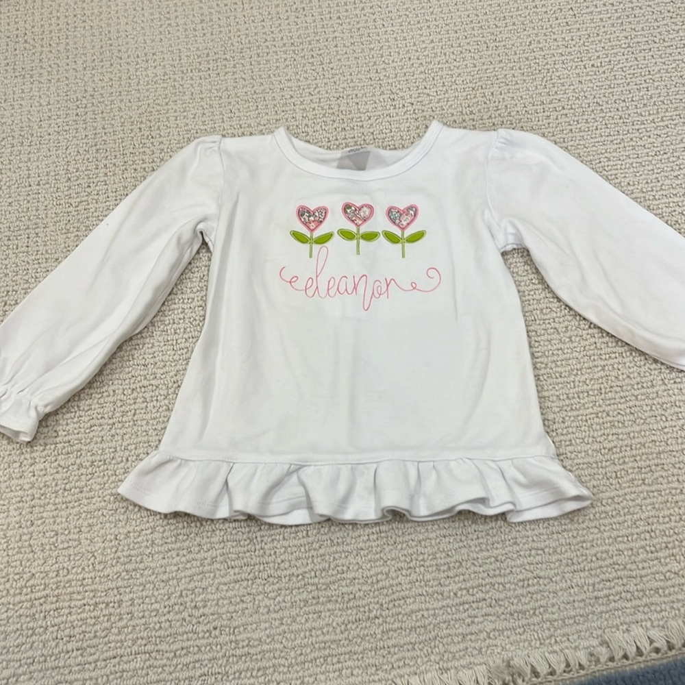 Eleanor Appliqué top